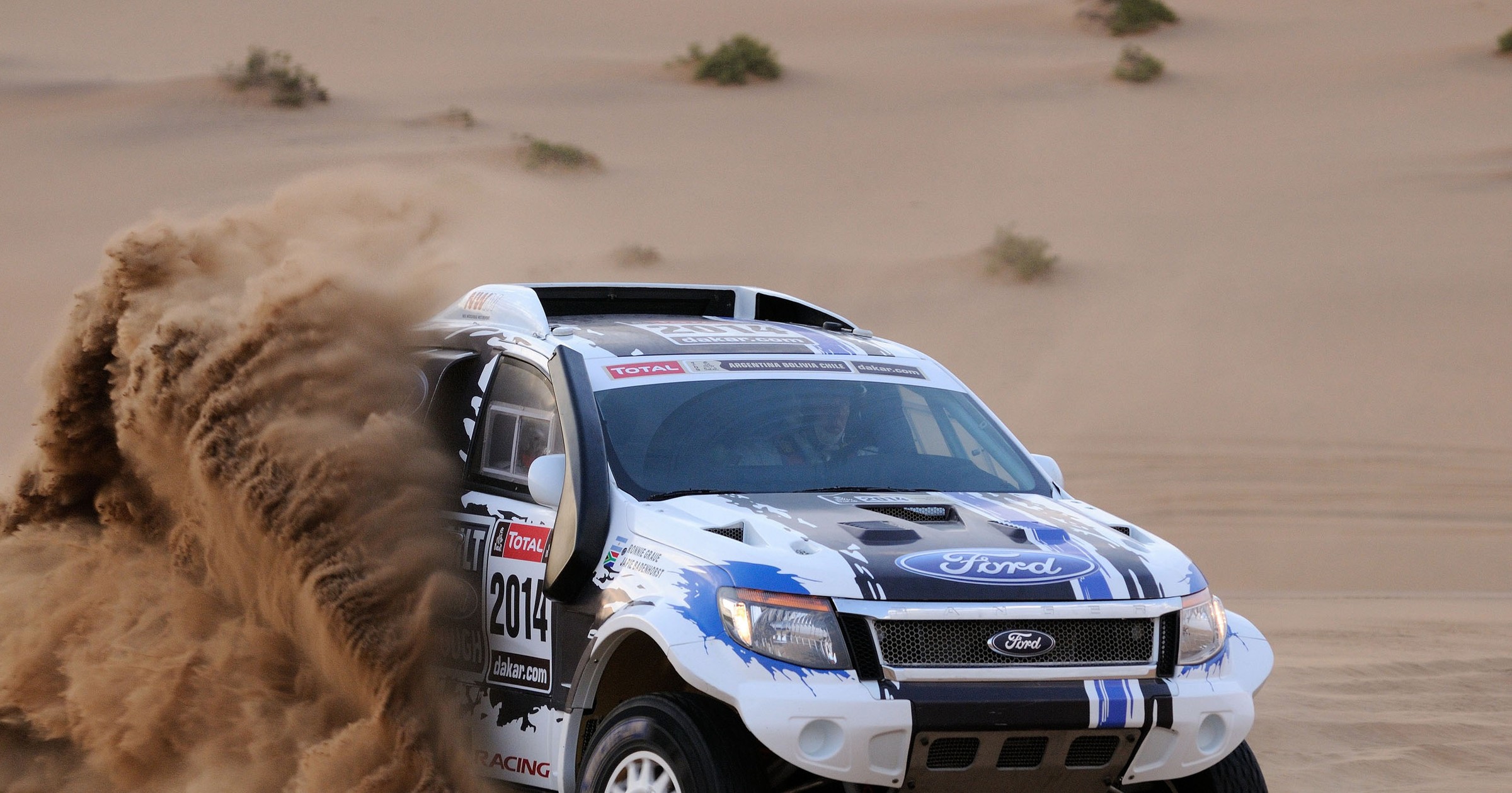 Fordy Rangery w Rajdzie Dakar 2014