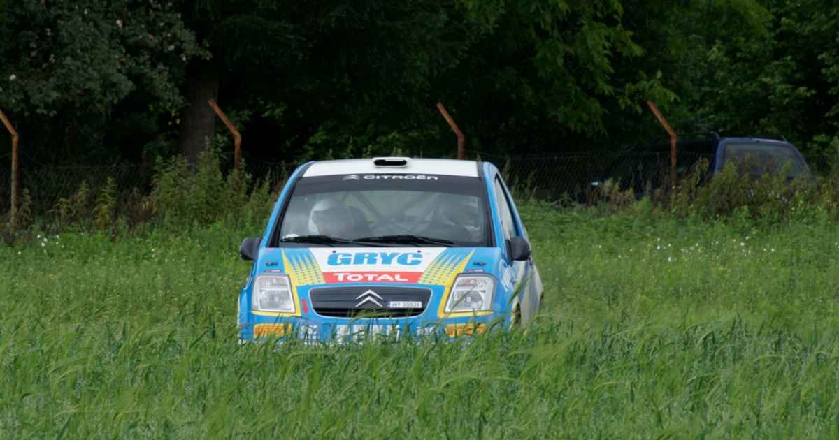 Wrażenia z jazdy Citroenem C2 R2 z Tomkiem Grycem