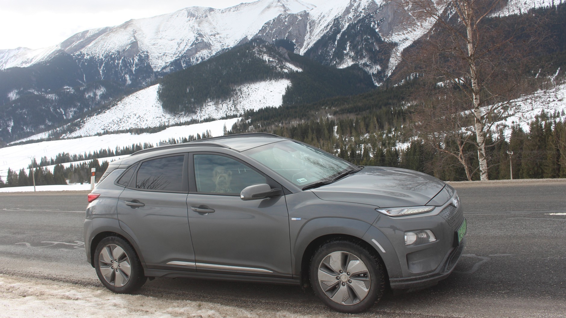 Hyundai Kona Electric – test zimowy