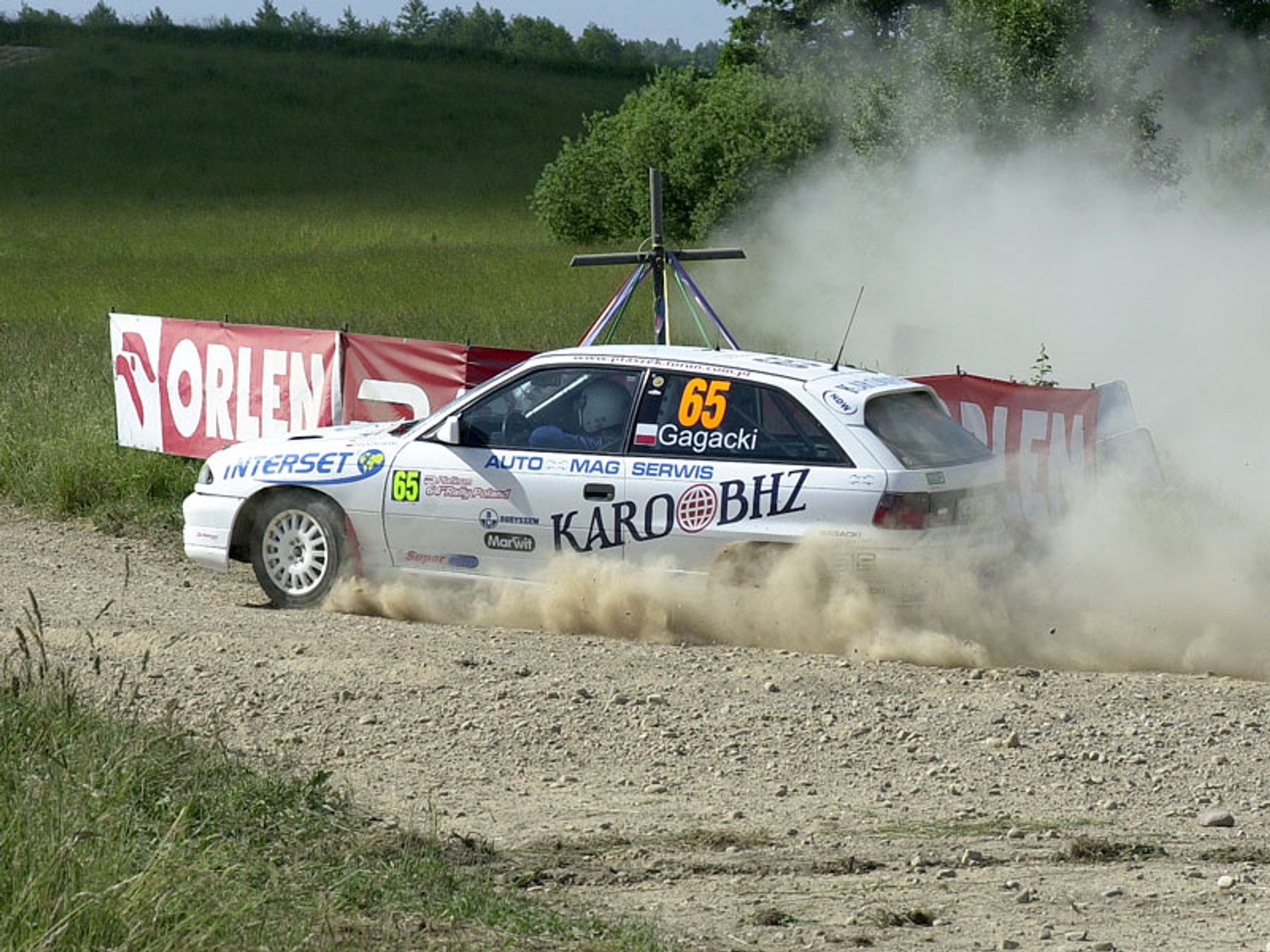 Rajd Polski 2007: wypadek Dudy, kurz i emocje (fotogaleria)