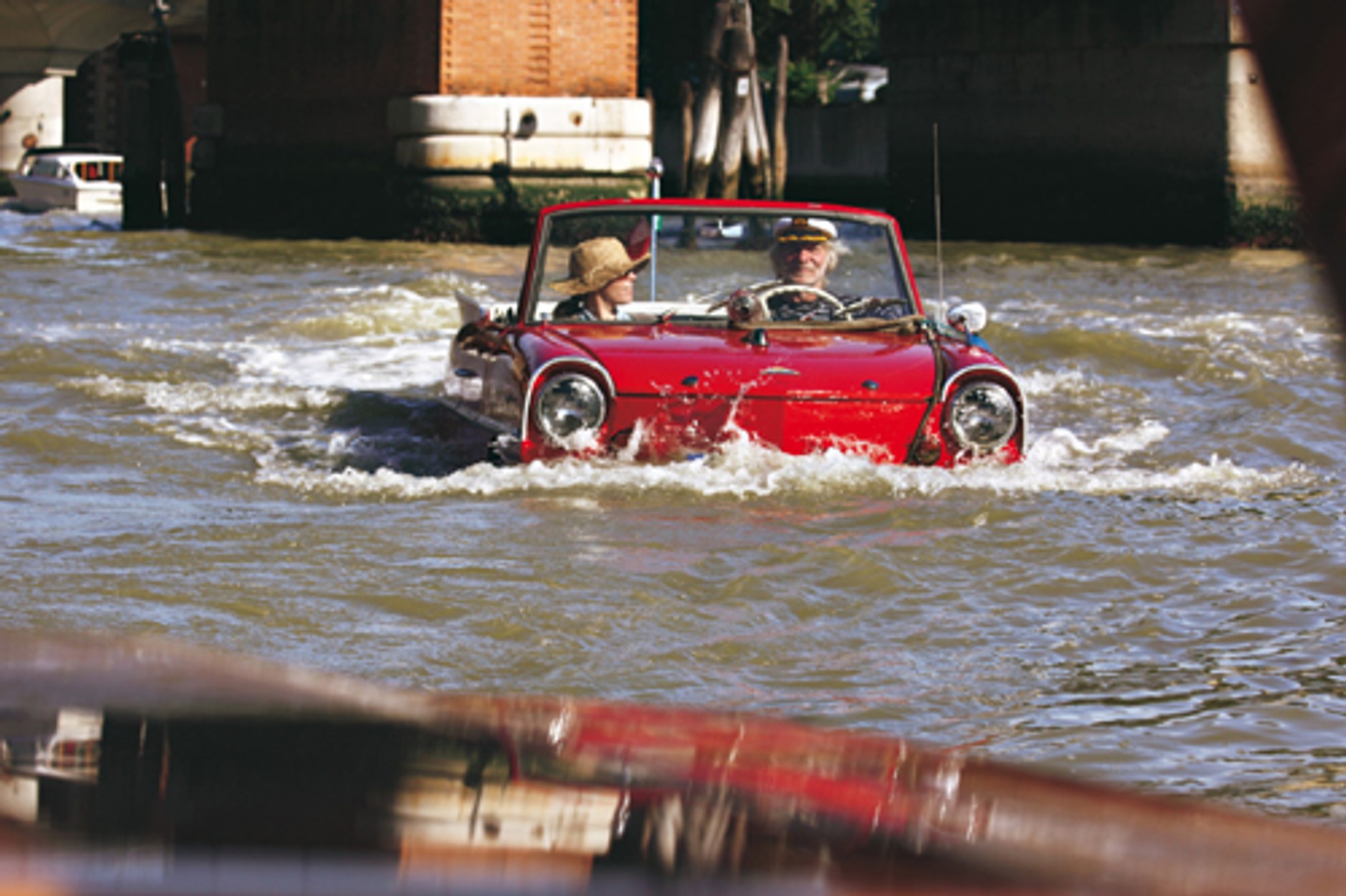Amphicar 770 - Czyli amfibią po Wenecji