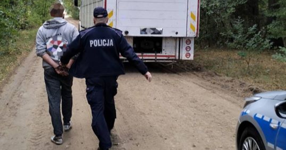 Zatrzymanie nietrzeźwego kierowcy; październik 2023 r.