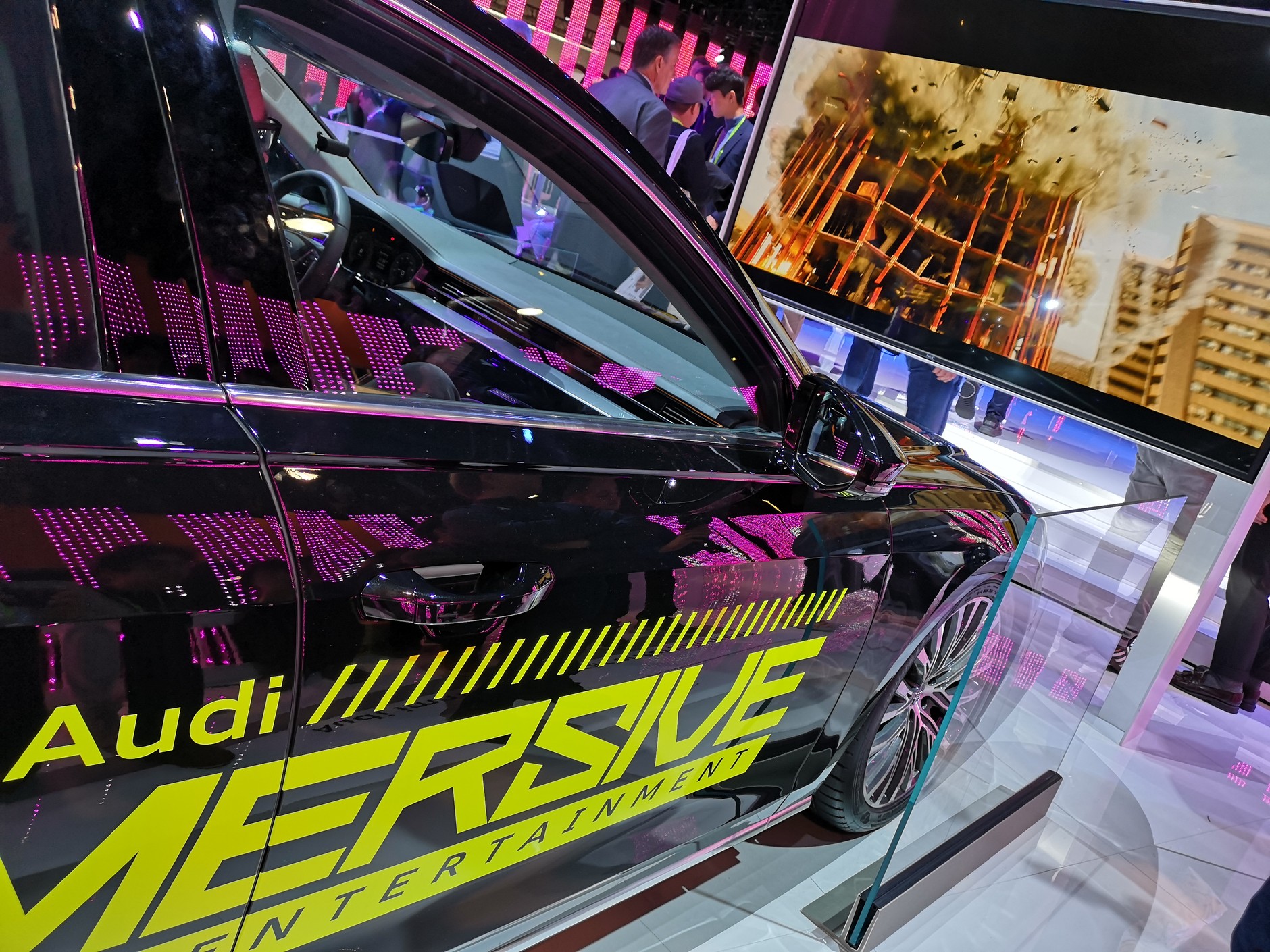 Kino samochodowe Audi Immersive In Car Entertainment