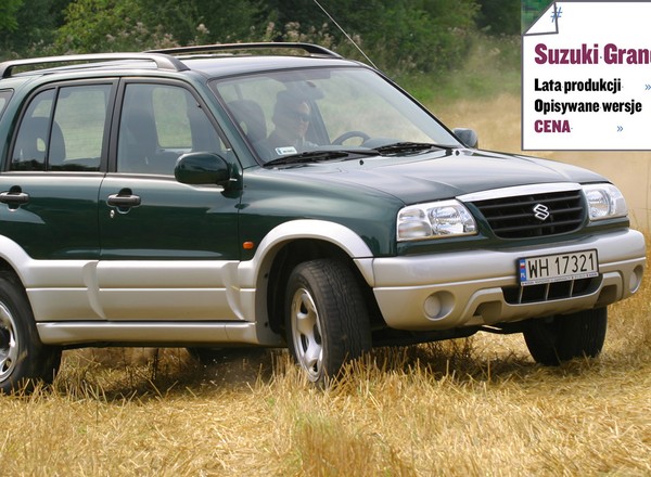 Suzuki Grand Vitara I: trochę SUV-a, trochę terenówki