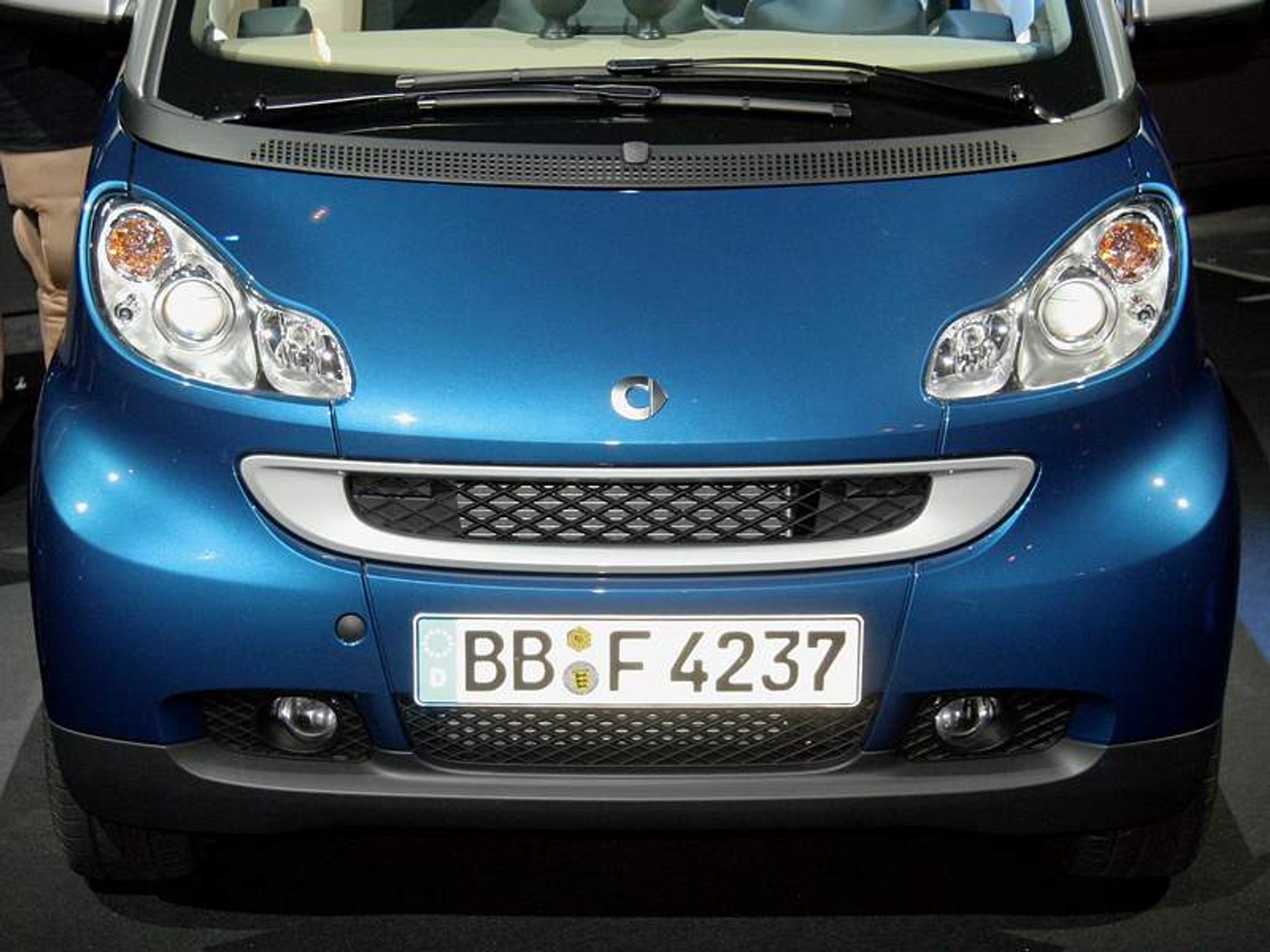 Smart ForTwo: premiera na dachu