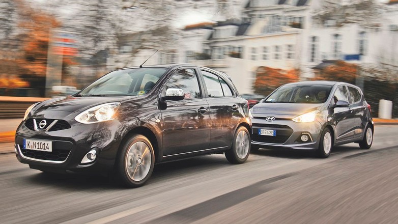 Porównanie | Nissan Micra 1.2 kontra Hyundai i10 1.0