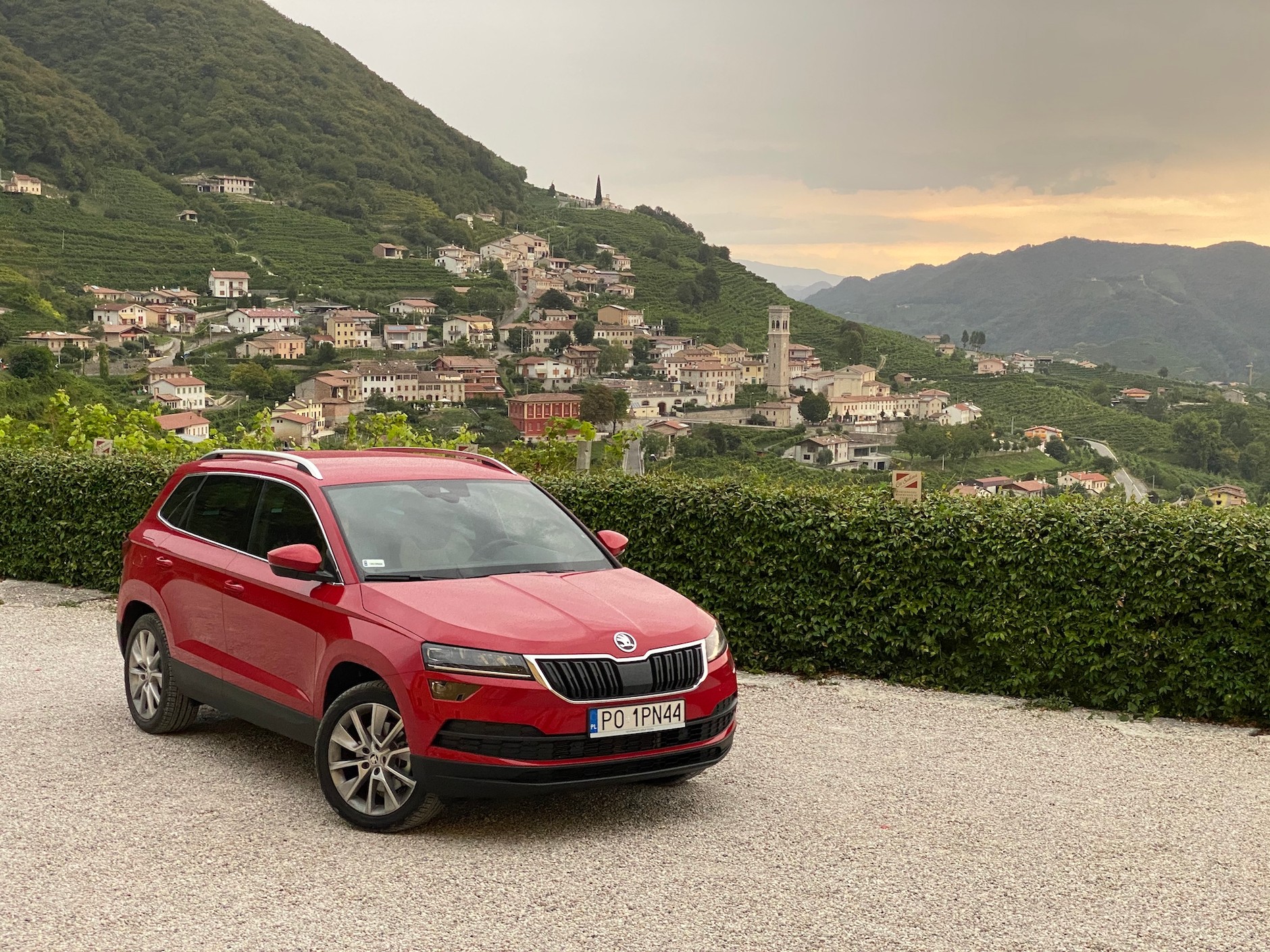 Skodą Karoq do Toskanii