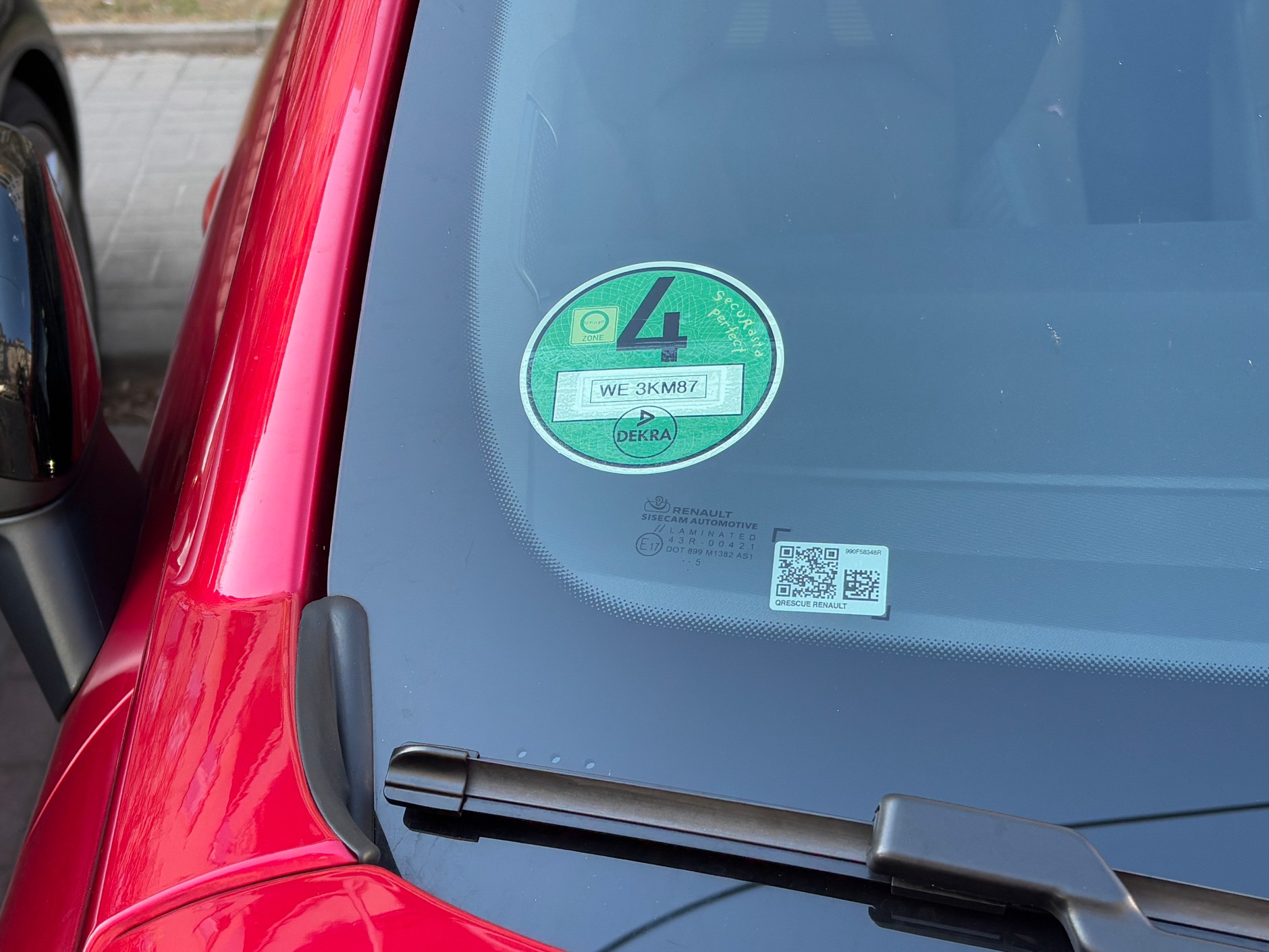 Niemiecka naklejka Umweltzone