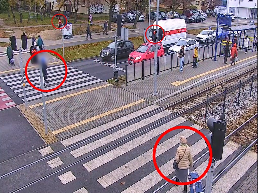 Piesi masowo ignorują czerwone światła