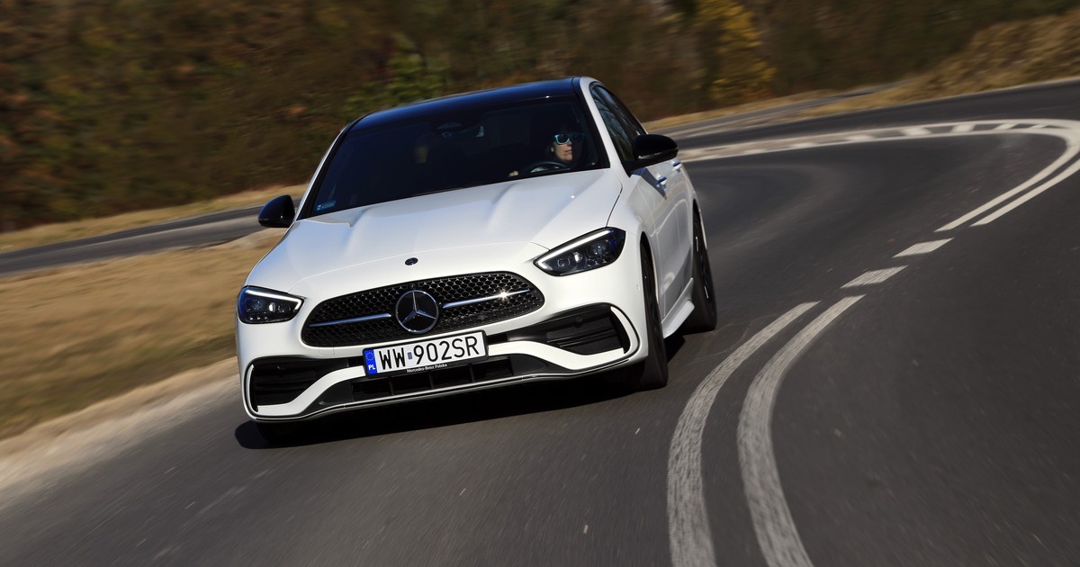 Mercedes klasy C 2022 r. 5. generacja