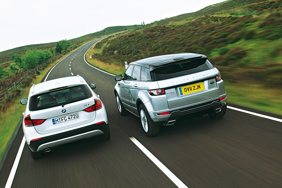 Range Rover Evoque kontra BMW X1: do miasta, na wieś i w błoto