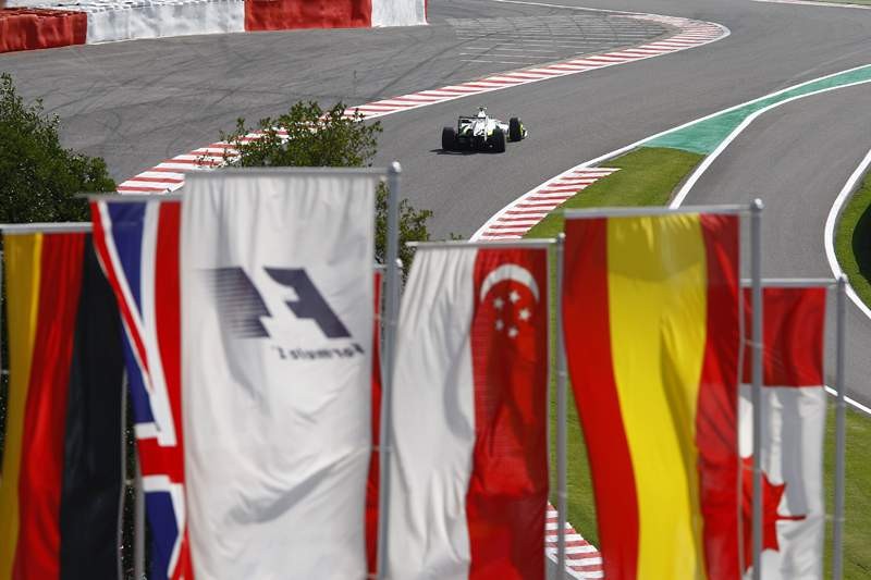 Grand Prix Belgii 2009: dwie gwiazdy wyścigu - Raikkonen i Fisichella (fotogaleria)