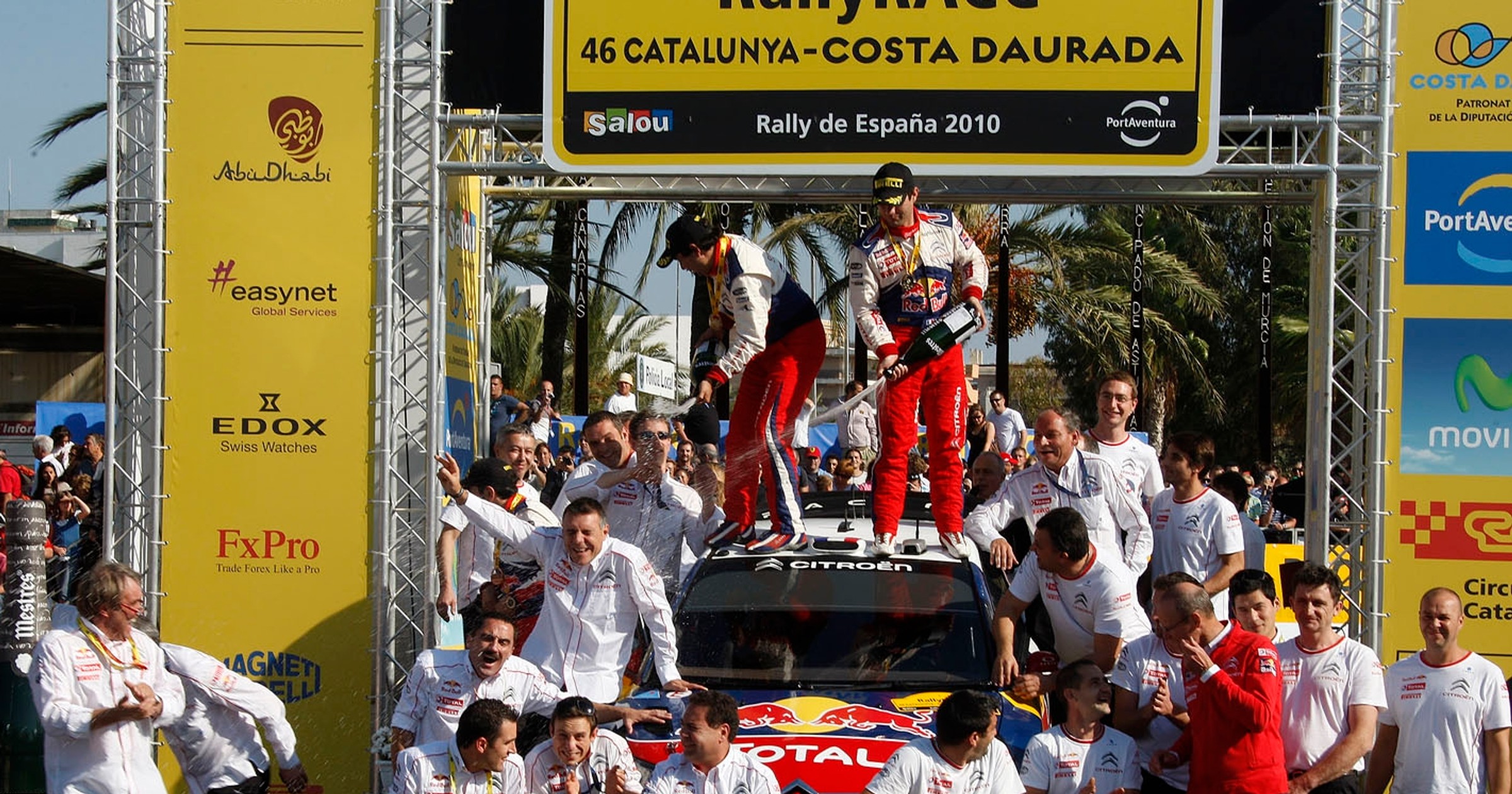 Rajd Hiszpanii 2010 : Loeb i C4 WRC zwycięsko przechodzi do historii 