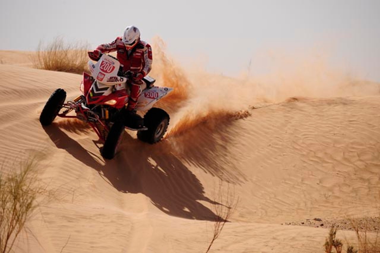 Rajd Tunezji 2010: Rafał Sonik – pierwszy quadowiec wśród motocyklistów (4. etap)