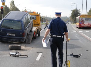 Mniej wypadków na drogach w 2012 roku