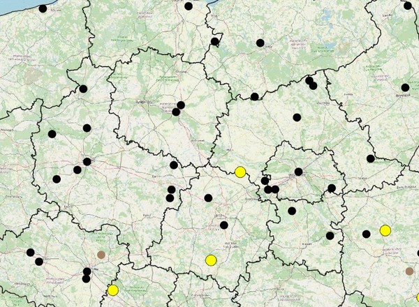 Wakacyjna mapa wypadków drogowych: już 59 ofiar