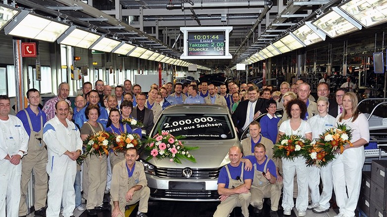 Dwumilionowy Volkswagen Passat z Zwickau