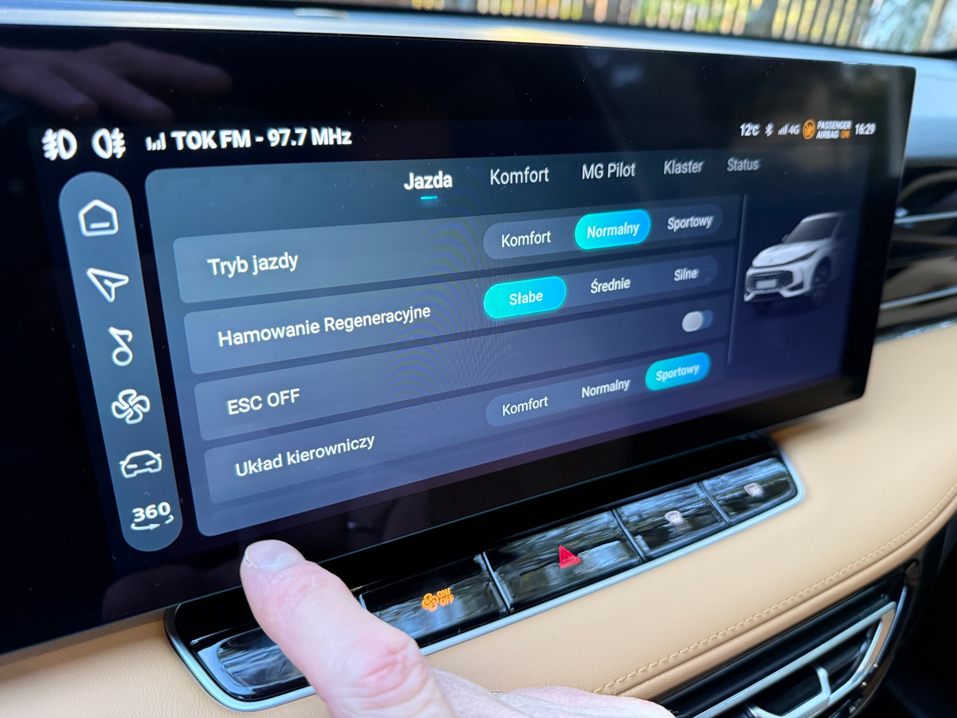 MG HS w wersji Hybrid+