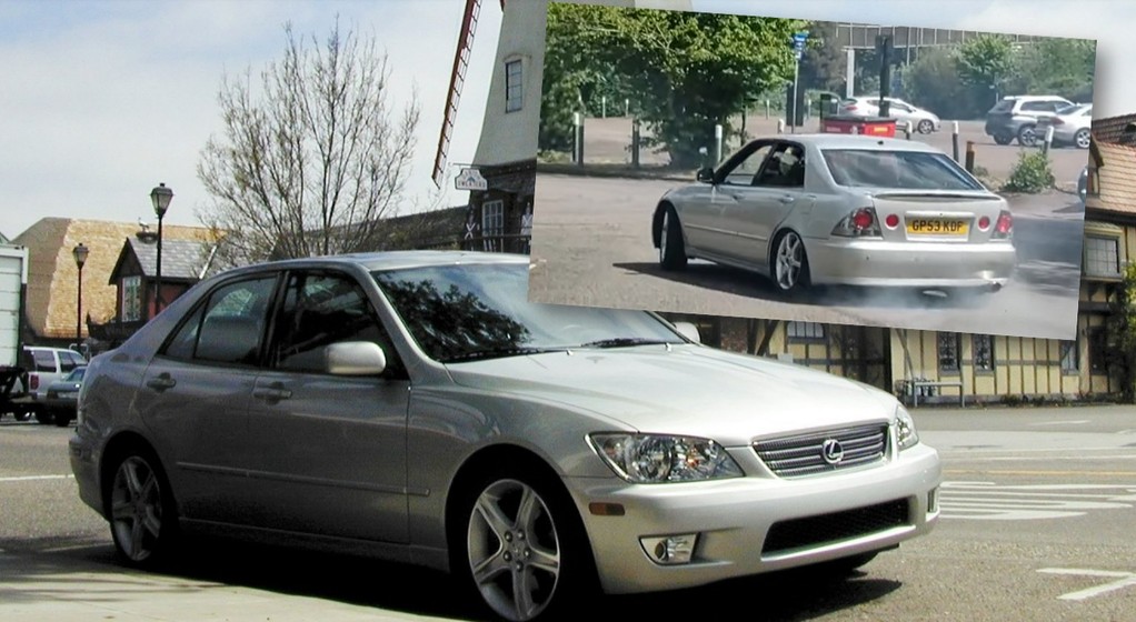 26-latek driftujący Lexusem został surowo ukarany