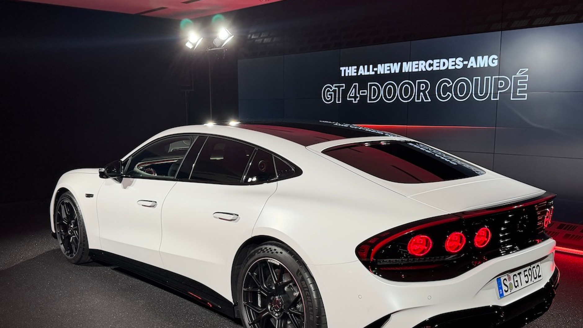 Mercedes-AMG GT 4-Door Coupe w elektrycznym wydaniu