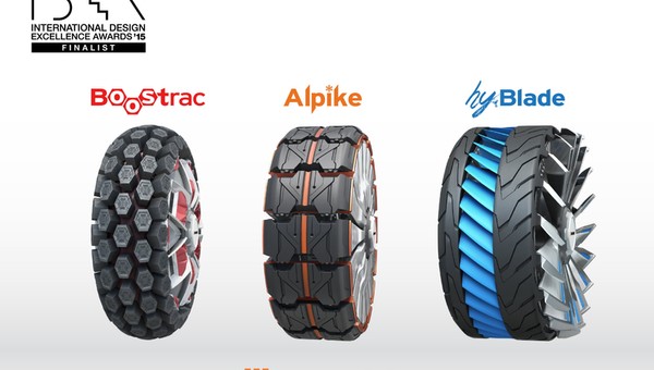 Futurystyczna koncepcja opon Hankook Tire wyróżniona