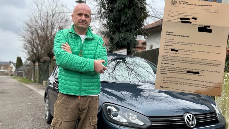 Pan Paweł ma już dwa takie pisma. W obu przypadkach ma zapłacić po 500 zł