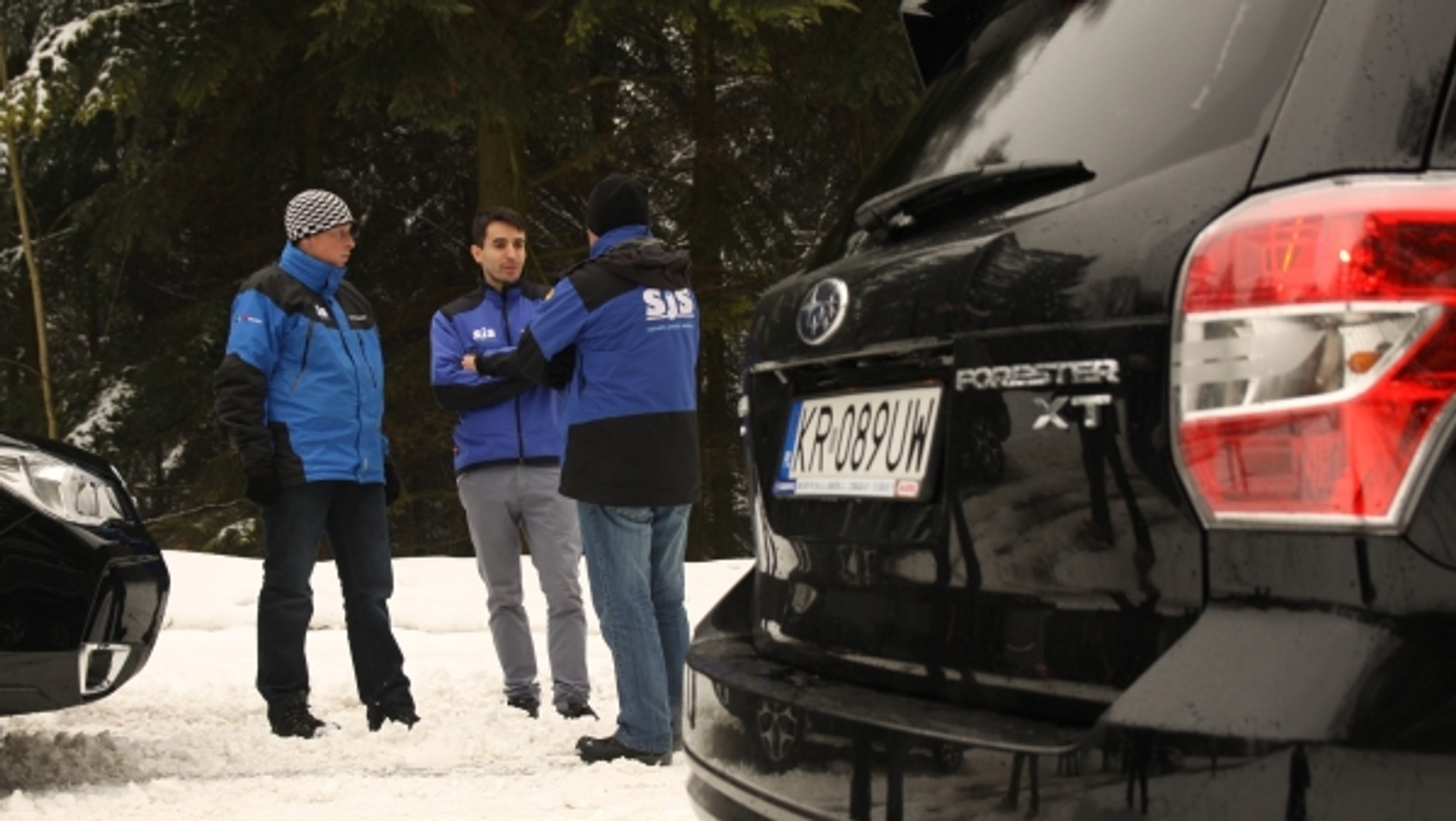 Wojtek Chuchała i nowy Subaru Forester