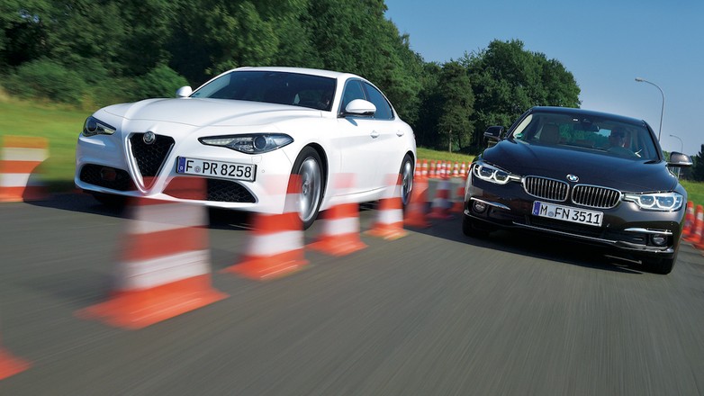 Alfa Romeo Giulia kontra BMW serii 3