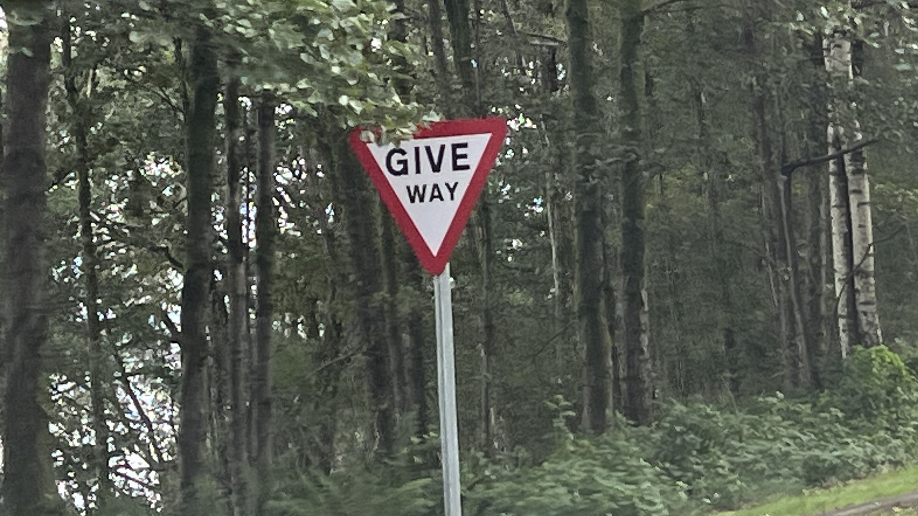 Brytyjski znak drogowy