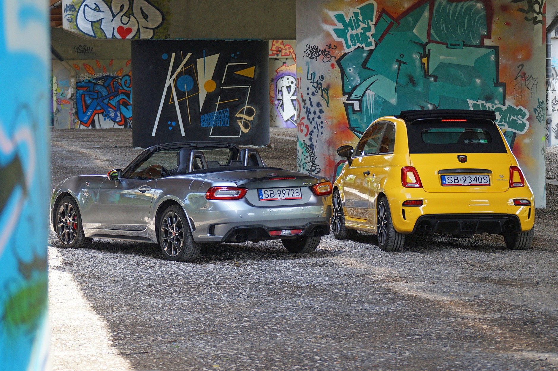 Abarth 124 Spider – spaghetti samuraj