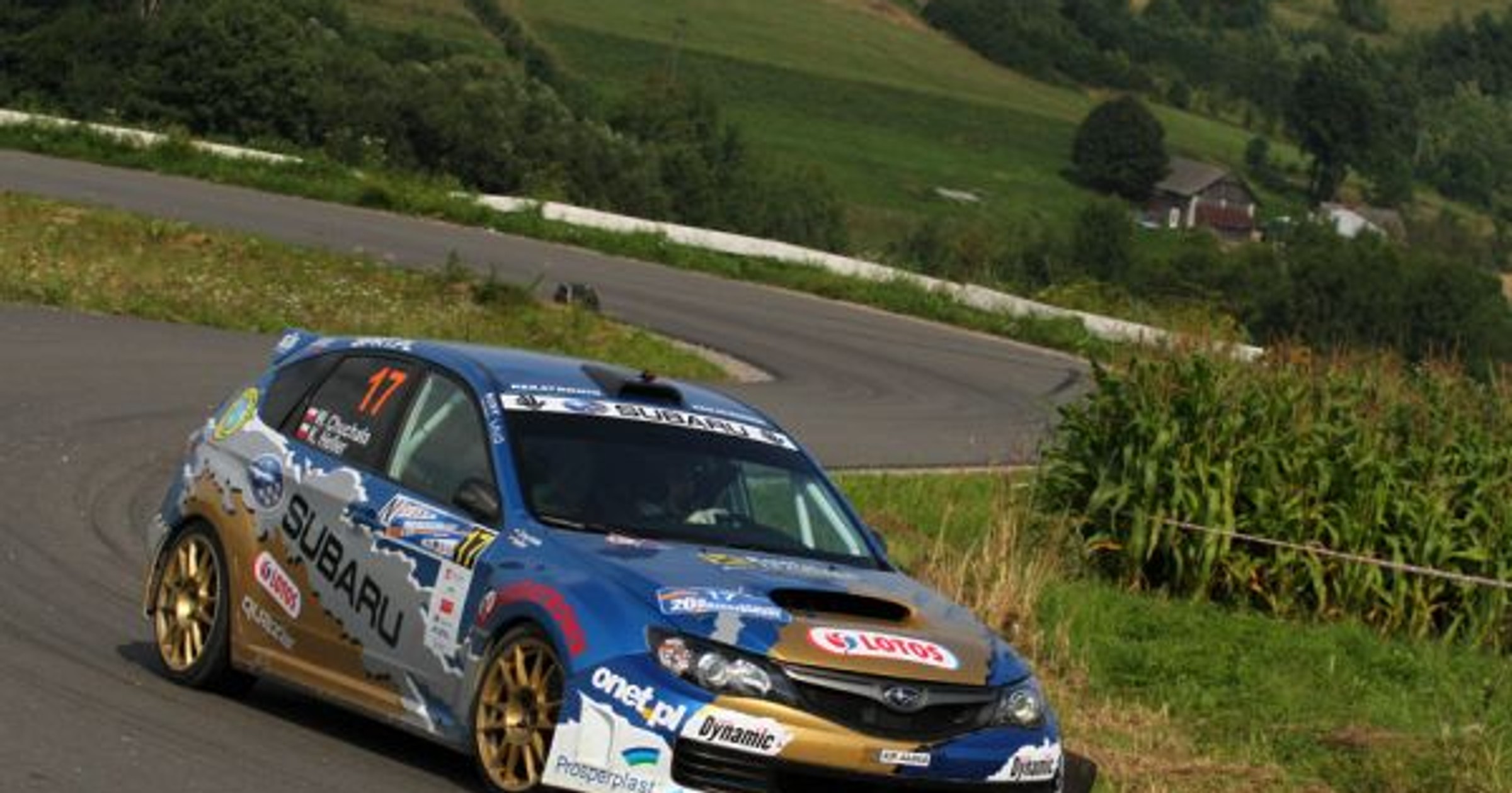 Subaru Impreza zespołu LOTOS-Subaru Poland Rally Team