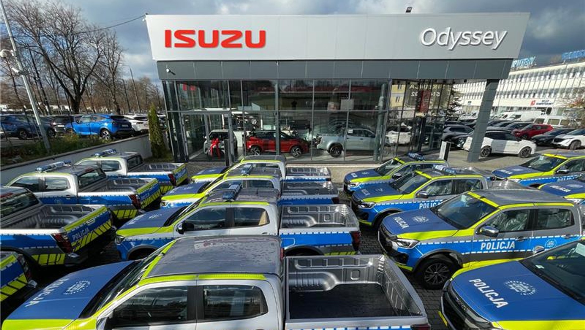 Isuzu D-Max dla Komendy Wojewódzkiej Policji w Lublinie