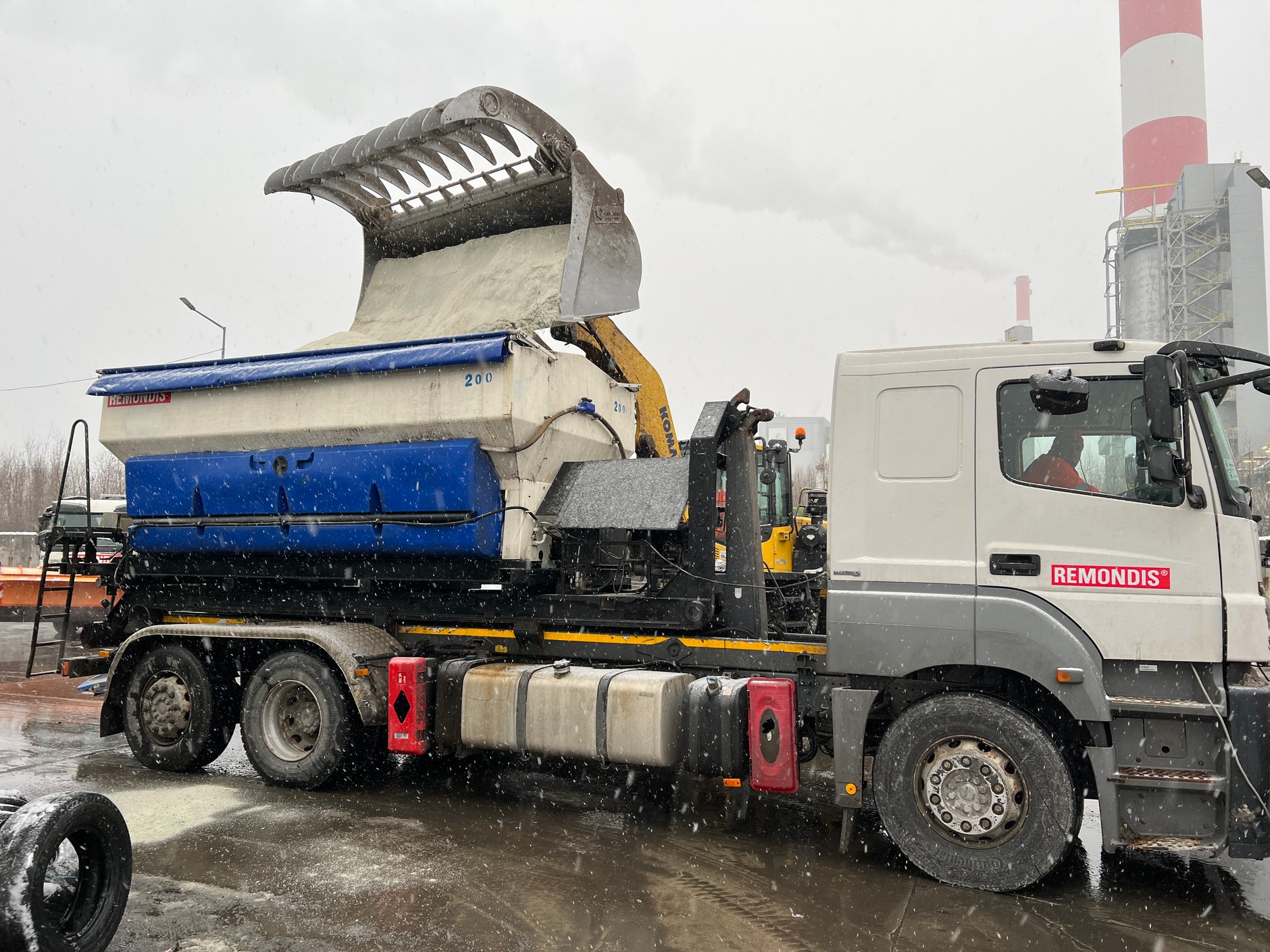 Akcja odśnieżania warszawskich dróg