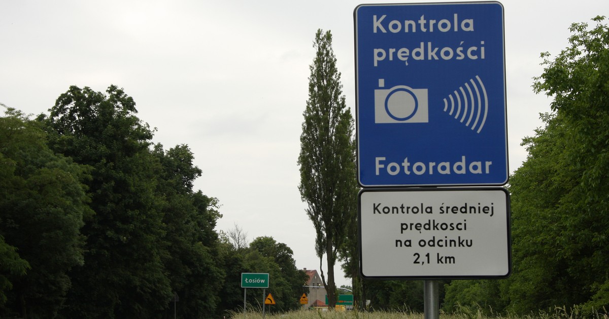 Odcinkowa kontrola prędkości