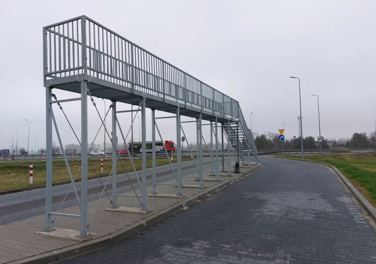 Rampa na MOP Przysiecz w ciągu A4 w woj. opolskim