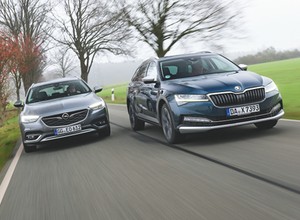 Porównanie uterenowionych kombi - Skoda Superb Scout kontra Opel Insignia Country Tourer
