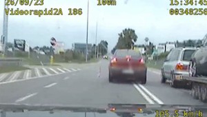 56-latek "uzbierał" ponad 260 punktów karnych. Szaleńcza ucieczka przed policją [WIDEO]