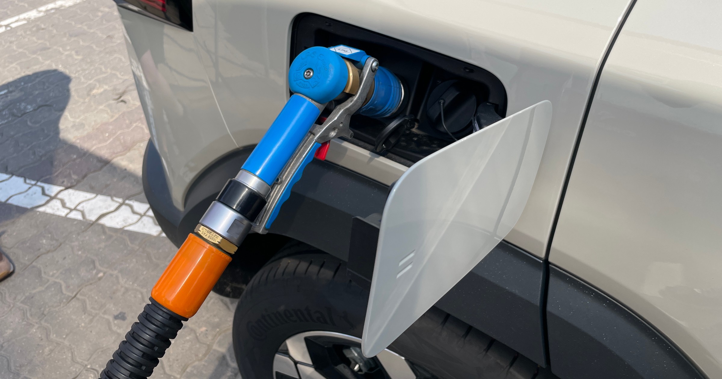 Tankowanie autogazu (LPG)