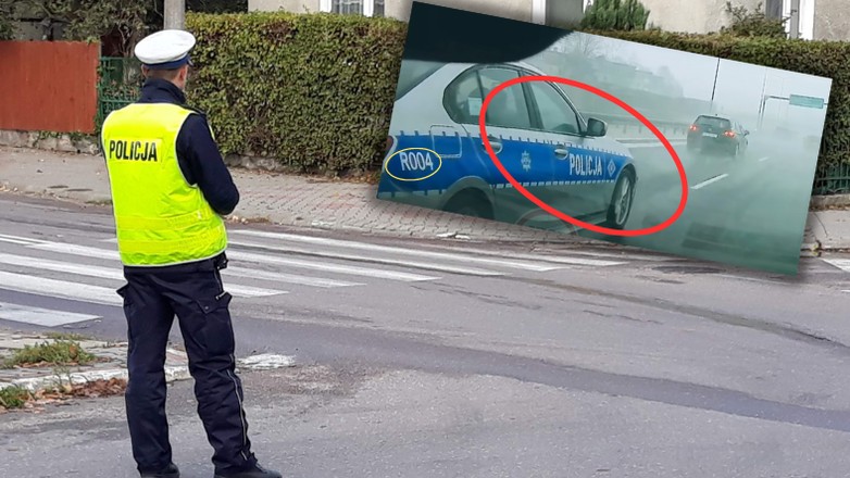 Policjant został ukarany za brawurową jazdę (Screen: You Tube/Stop Cham)