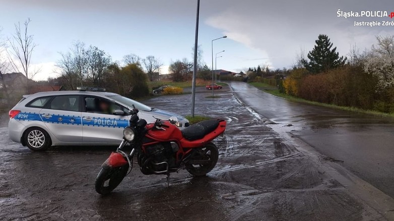 Kierowca motocykla odpowie za przestępstwo