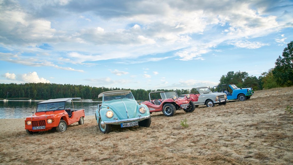 Auta klasyczne idealne na wakacje. Od Citroena do Trabanta