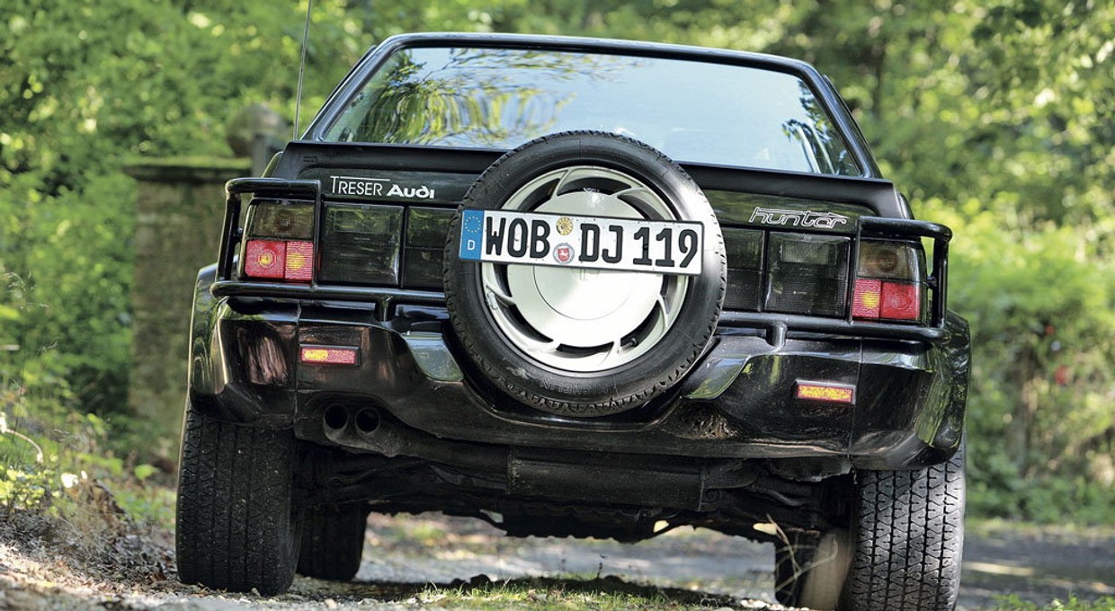 Perły tuningu lat 80. - Audi 90 Quattro Treser Hunter