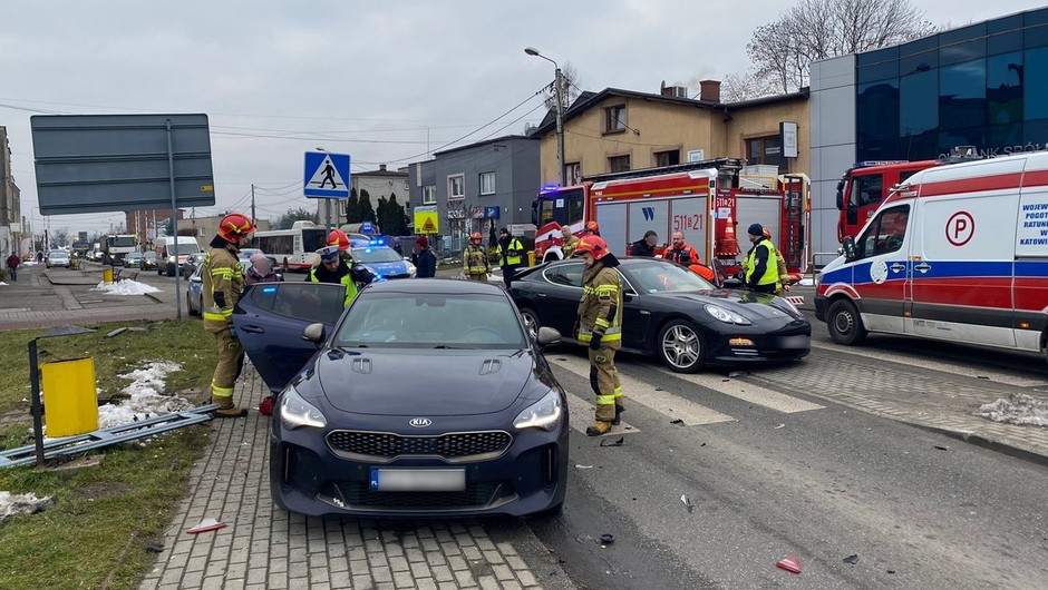 Policyjny pościg za audi