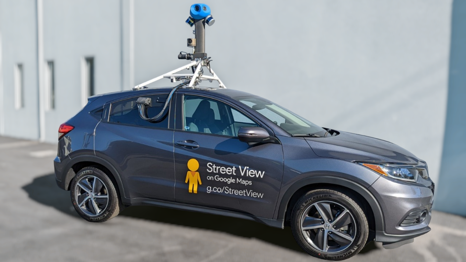 Samochód Google Street View