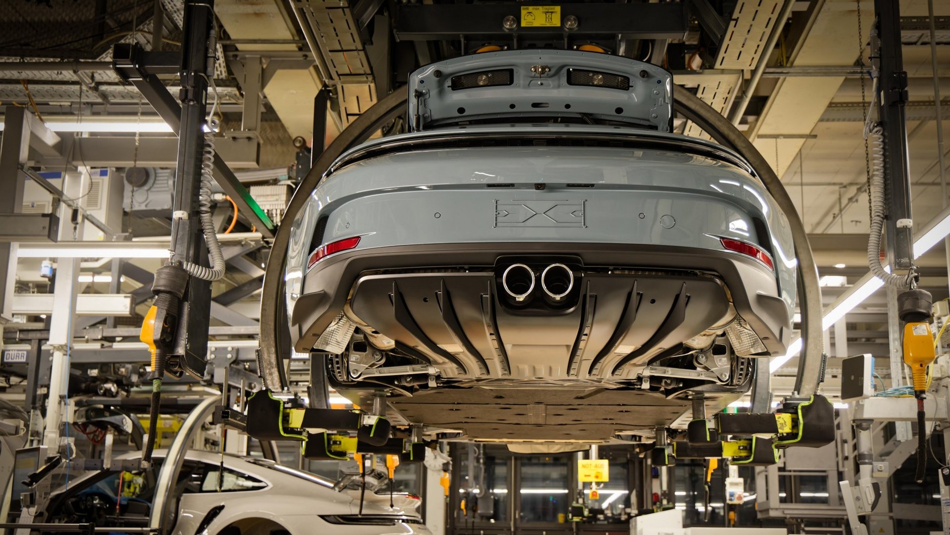 Produkcja Porsche 911 w niemieckiej fabryce