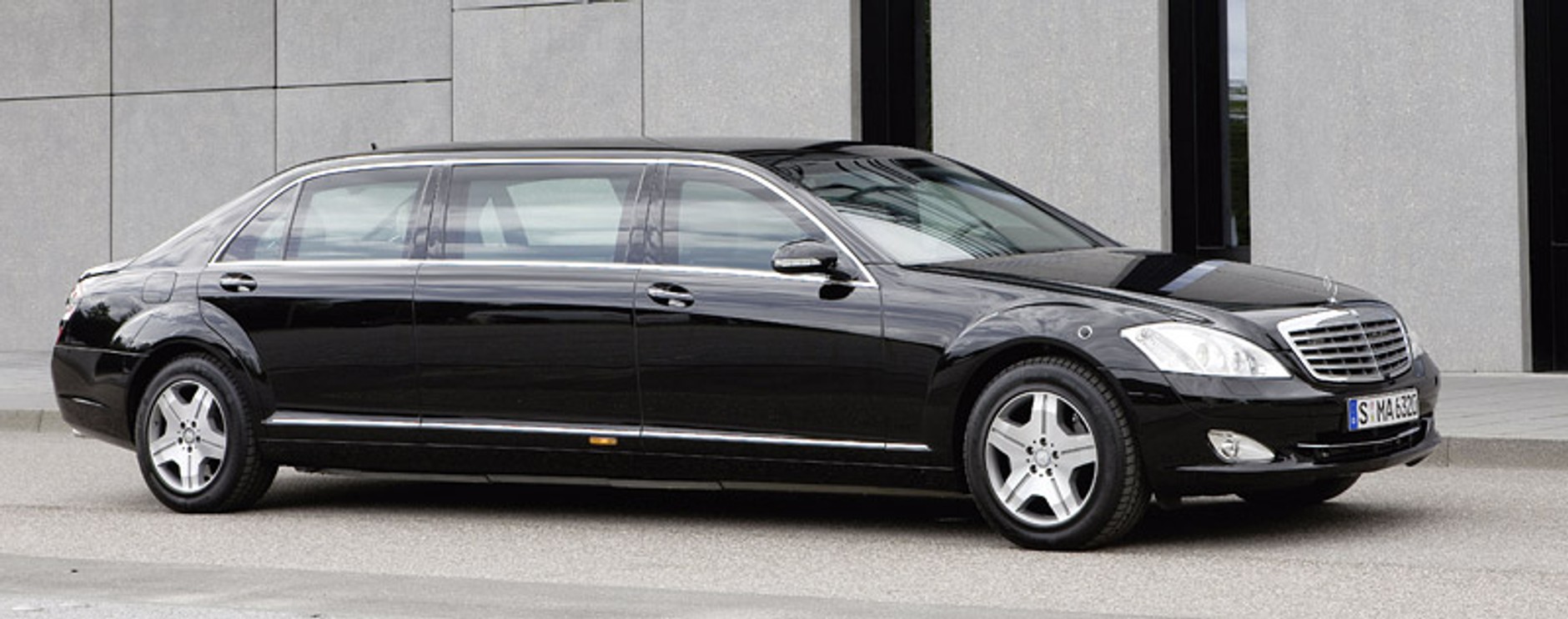 Paryż 2008: Mercedes S 600 Pullman Guard – nowa limuzyna dla głów państw