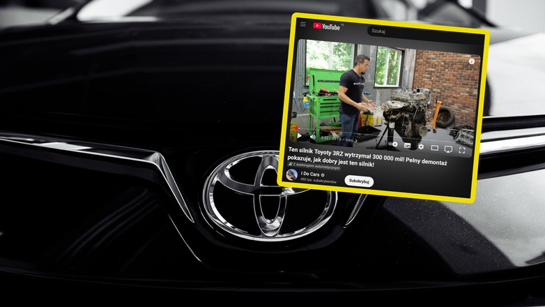 Ten silnik Toyoty wytrzymał niemal 500 tys. km