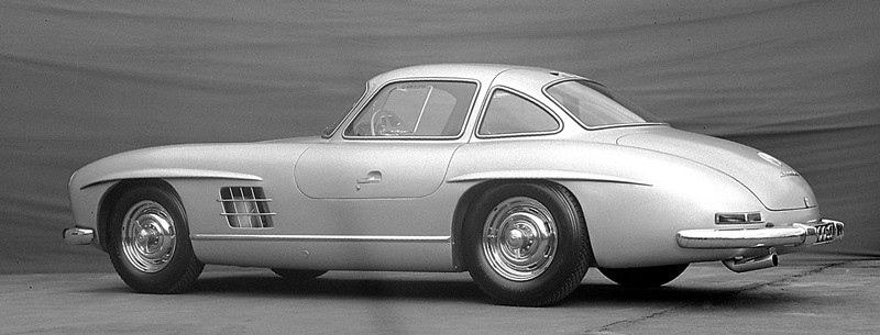 Mercedes 300SL na zdjęciach