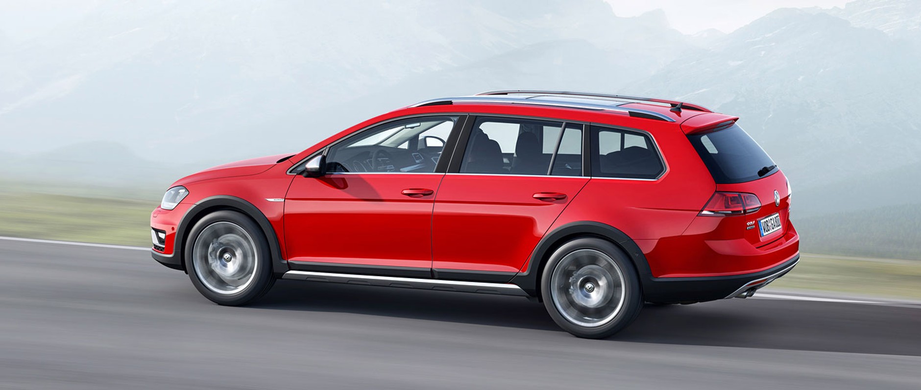 Volkswagen Golf Alltrack na cztery łapy