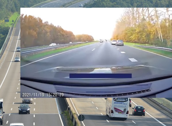 Poświęcił swoje auto, żeby ratować nieprzytomnego kierowcę [Nagranie]
